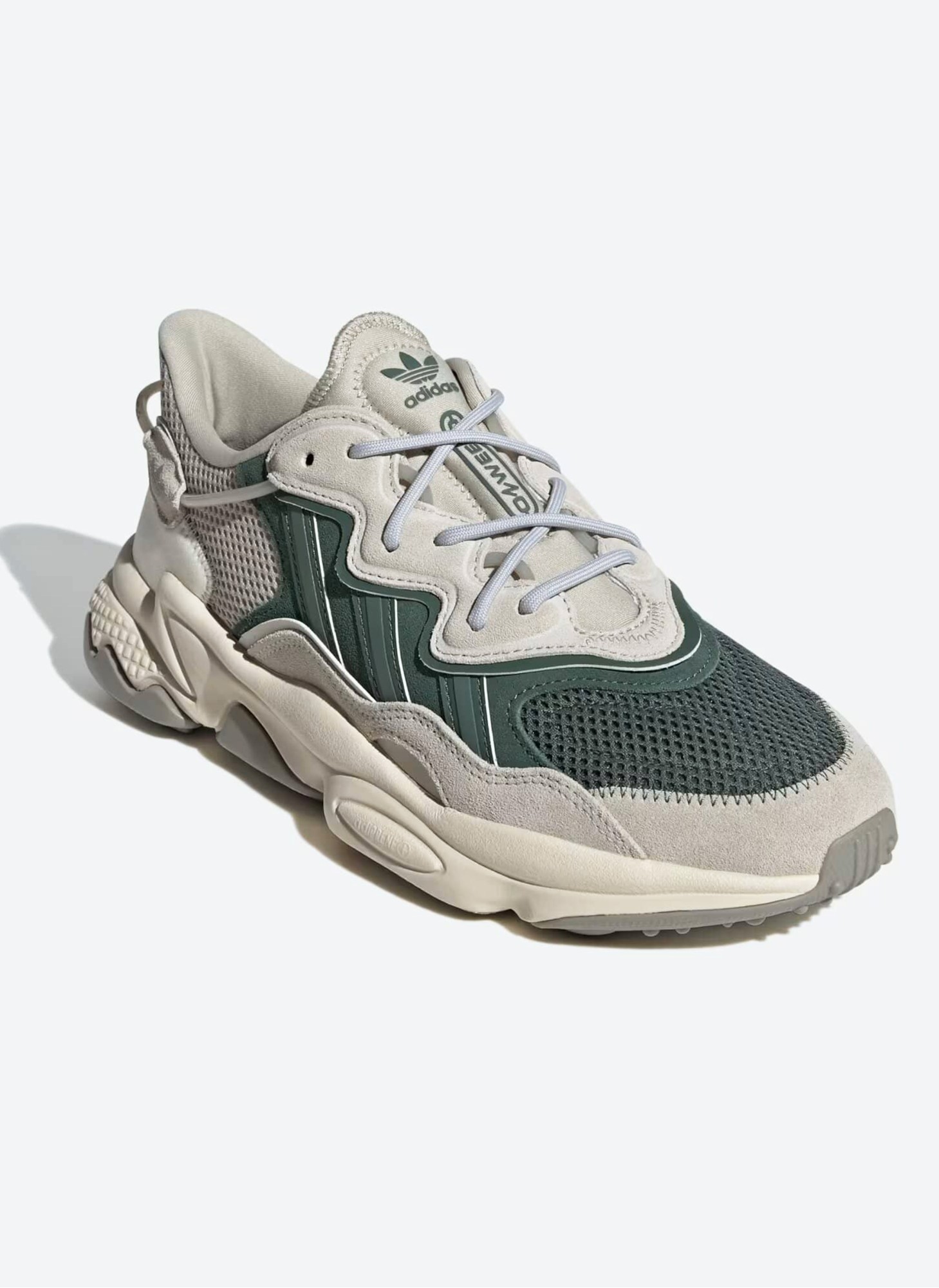 Adidas Originals Ozweego | Цвет - серый, зеленый | Артикул IF6043