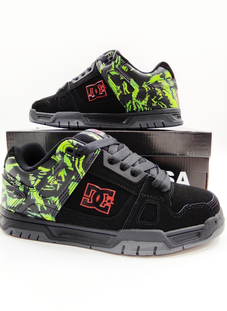 Кроссовки DC Shoes Black Green