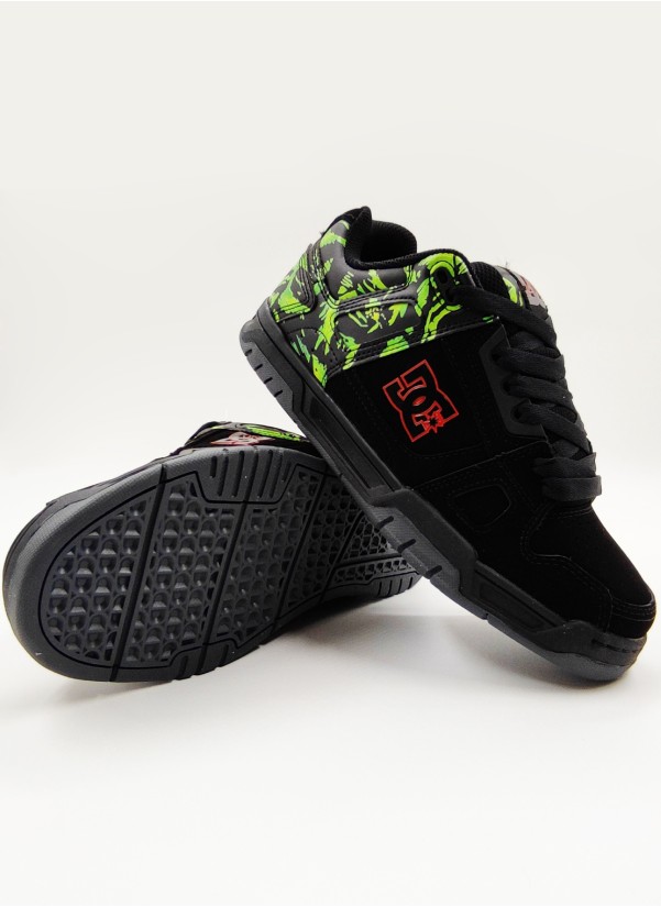 Кроссовки DC Shoes Black Green