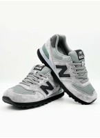 Кроссовки NEW BALANCE 574 Gray x Green x Black