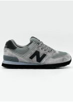 Кроссовки NEW BALANCE 574 Gray x Green x Black