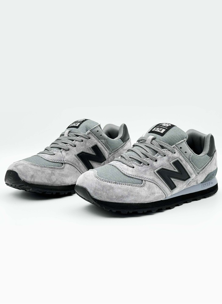 Кроссовки NEW BALANCE 574 Gray x Green x Black