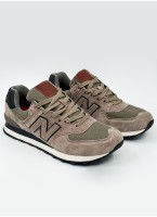 Кроссовки NEW BALANCE 574 Brown x Khaki