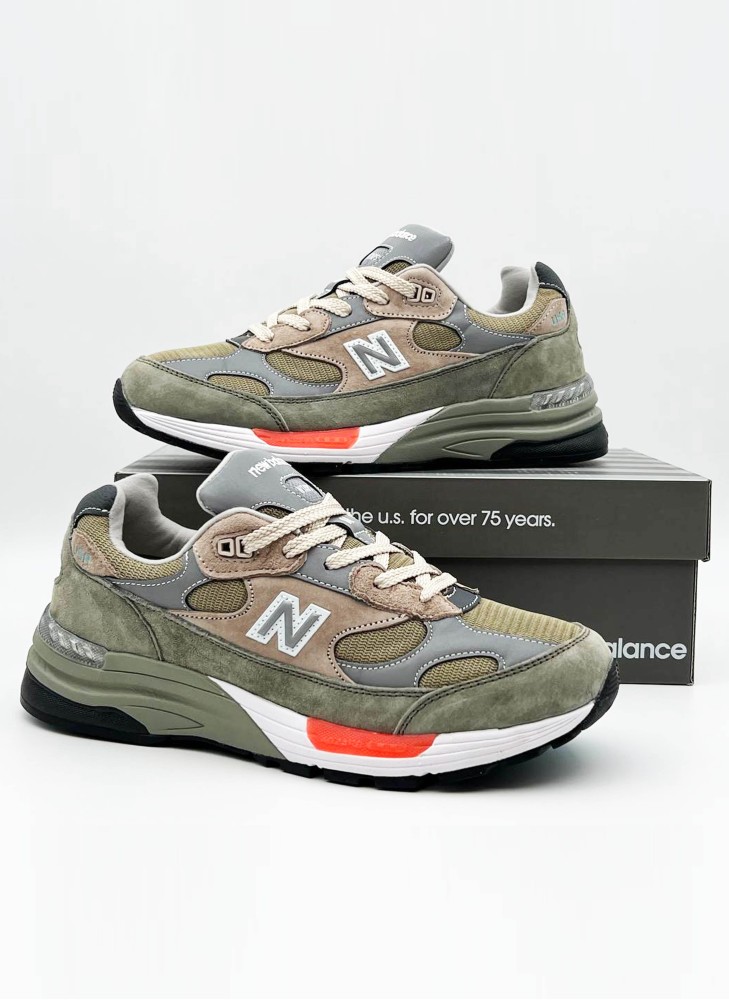 Кроссовки NEW BALANCE WTAPS x 992 'Made in USA' Olive Drab