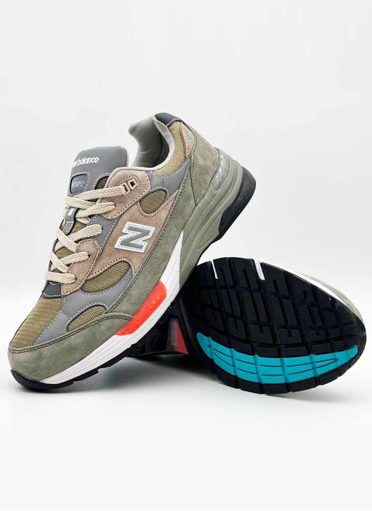 Кроссовки NEW BALANCE WTAPS x 992 'Made in USA' Olive Drab