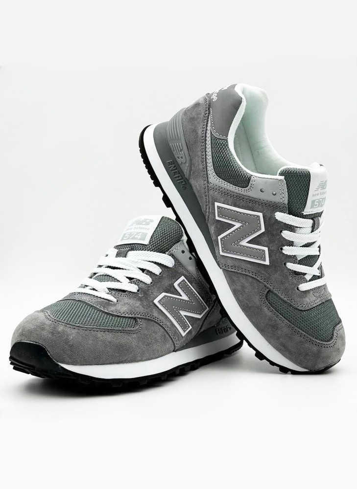 Кроссовки NEW BALANCE 574 Grey x Green x White