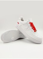 Кроссовки NIKE AIR FORCE 1 Low Supreme - Mini Box Logo White