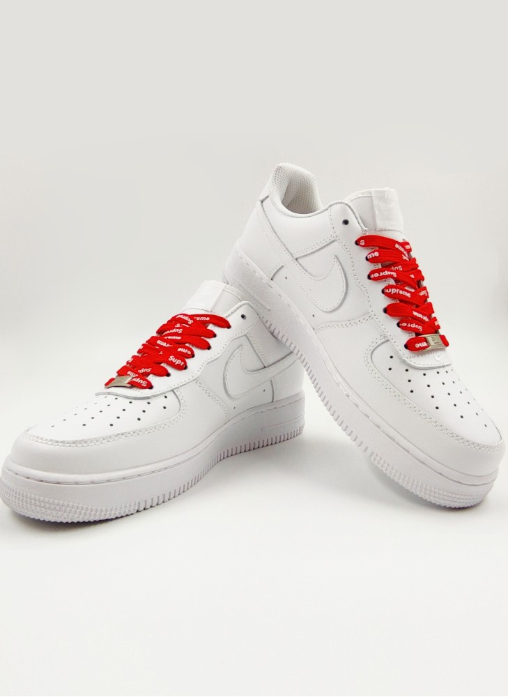 Кроссовки NIKE AIR FORCE 1 Low Supreme - Mini Box Logo White