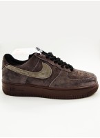 Кроссовки NIKE AIR FORCE 1 Low Grey Suede Premium