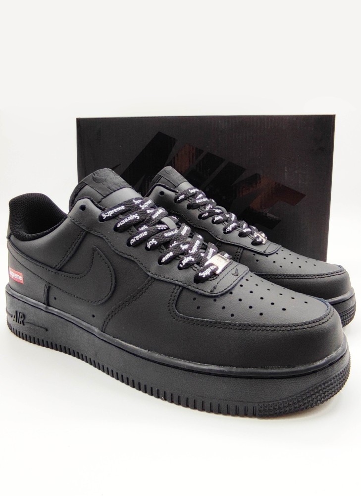 Кроссовки NIKE AIR FORCE 1 Low Supreme - Mini Box Logo Black