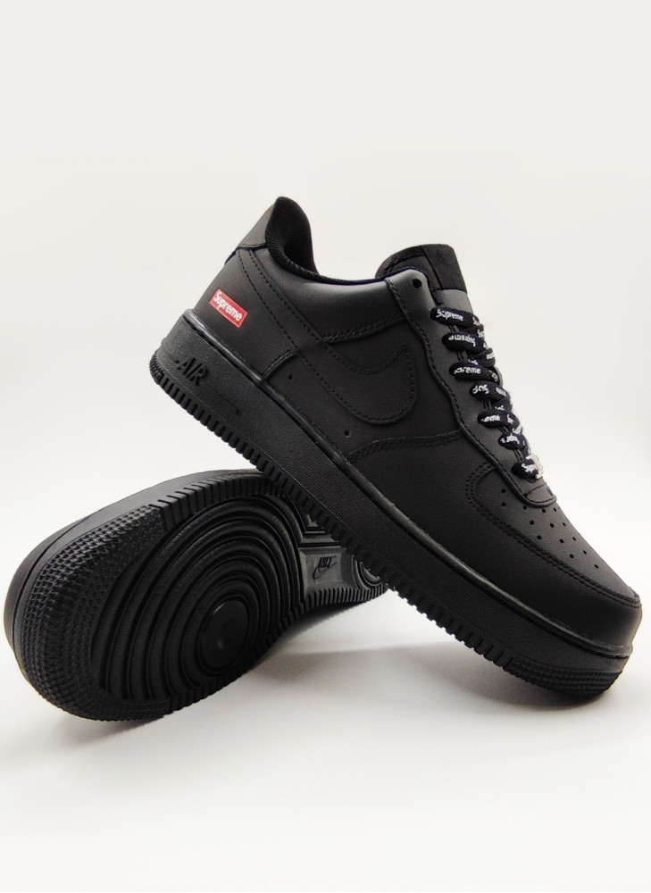 Кроссовки NIKE AIR FORCE 1 Low Supreme - Mini Box Logo Black