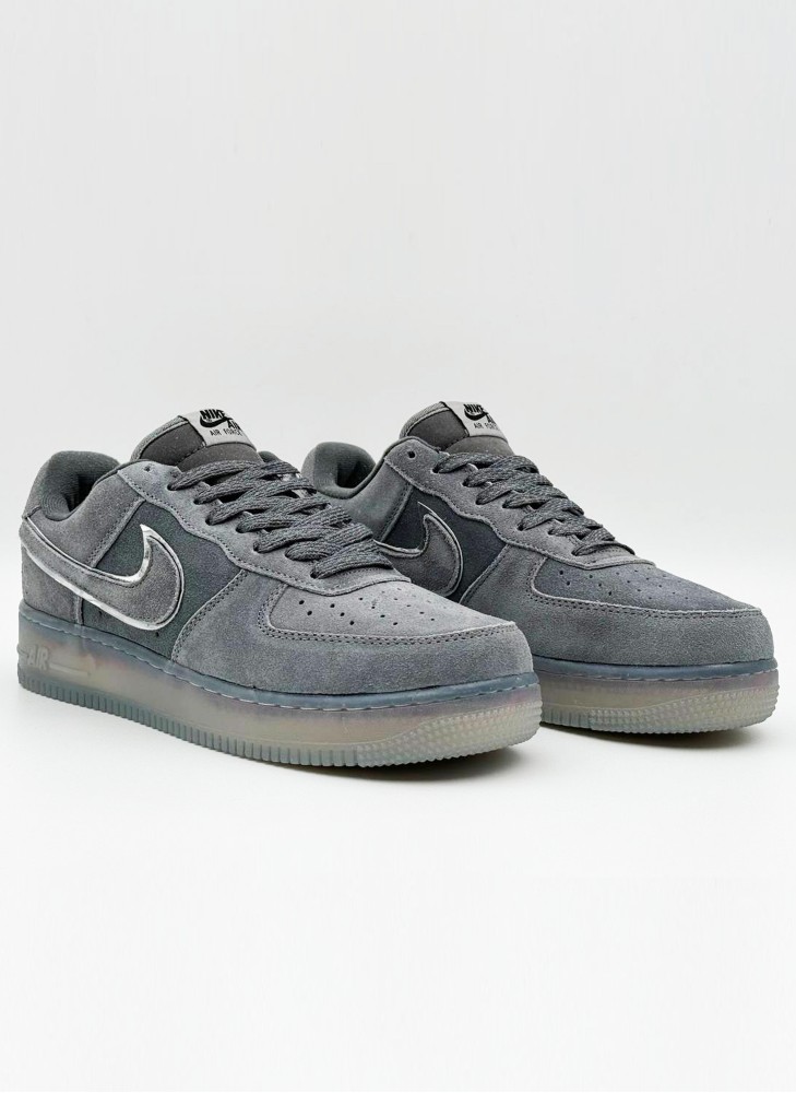 Кроссовки NIKE AIR FORCE 1 Low Wear Low Panel Shoes GS Grey