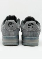 Кроссовки NIKE AIR FORCE 1 Low Wear Low Panel Shoes GS Grey