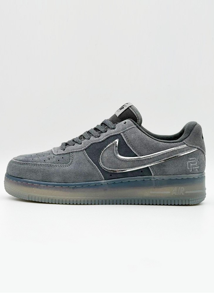 Кроссовки NIKE AIR FORCE 1 Low Wear Low Panel Shoes GS Grey