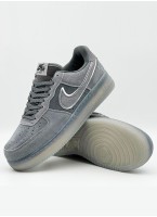 Кроссовки NIKE AIR FORCE 1 Low Wear Low Panel Shoes GS Grey