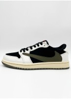 Кроссовки NIKE Air Jordan 1 Retro Low OG SP Travis Scott Olive (W)