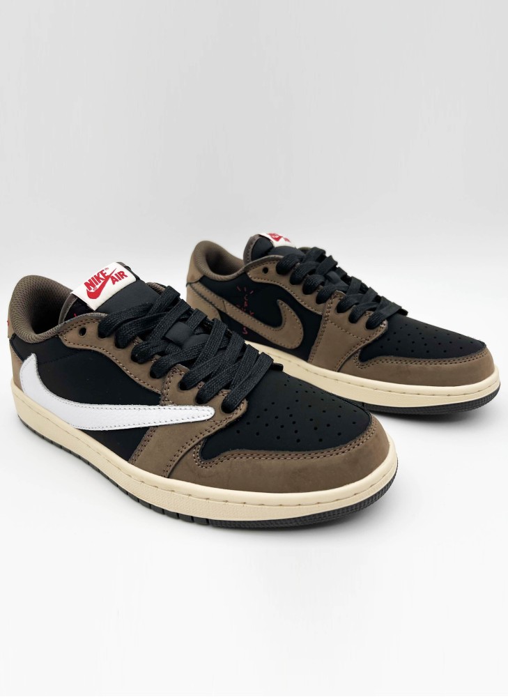 Кроссовки NIKE Air Jordan 1 Low X Travis Scott Mocha