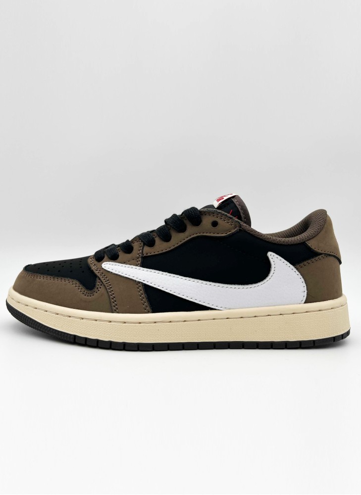 Кроссовки NIKE Air Jordan 1 Low X Travis Scott Mocha