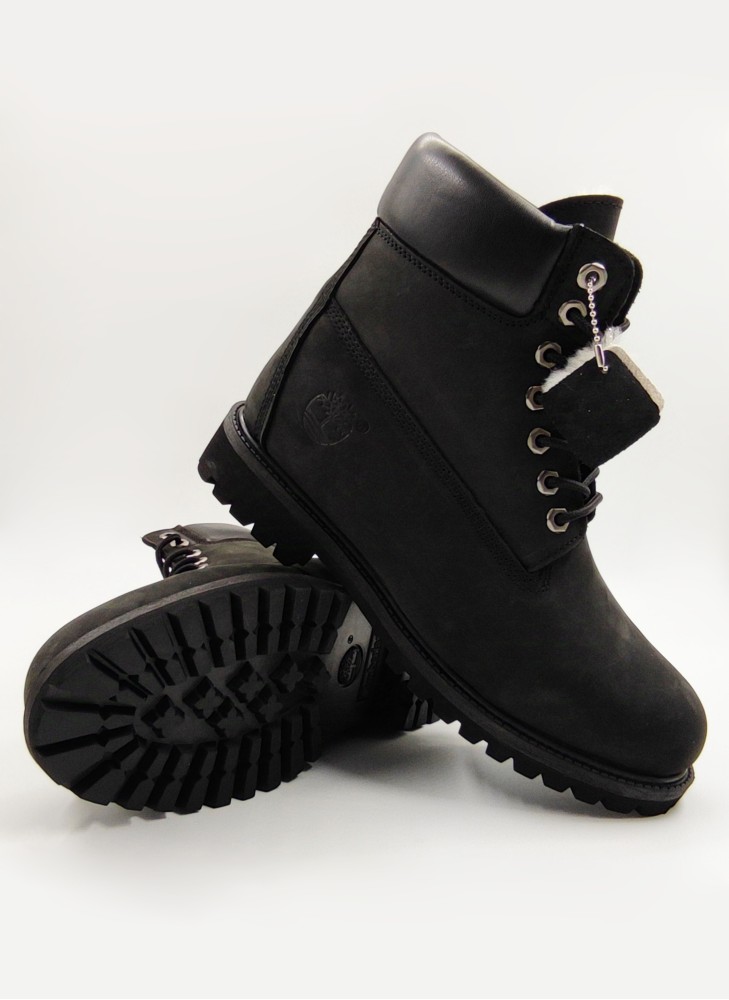 Ботинки Утепленные TIMBERLAND 6 INCH Black