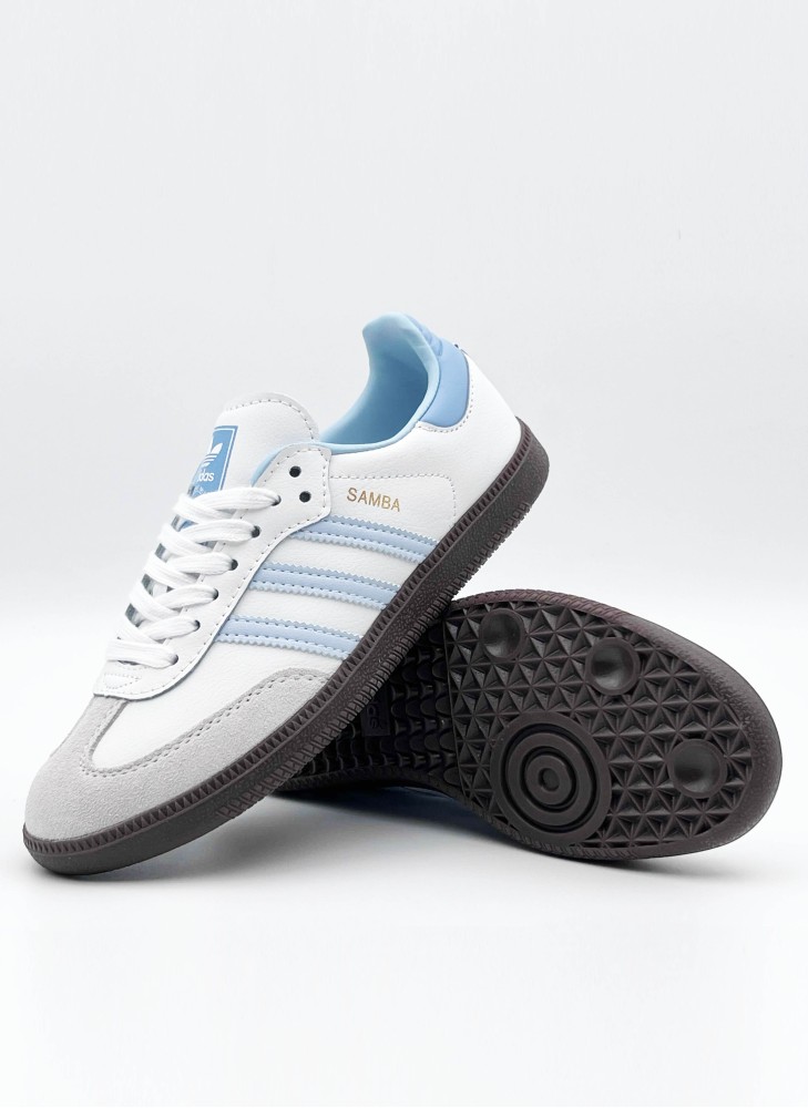 Кроссовки ADIDAS Samba OG White Halo Blue