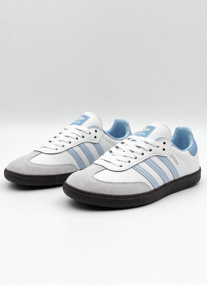 Кроссовки ADIDAS Samba OG White Halo Blue