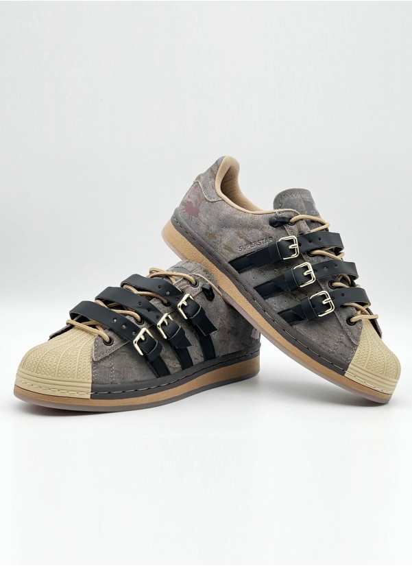 Кеды ADIDAS Superstar Rabbit Hole Brown 