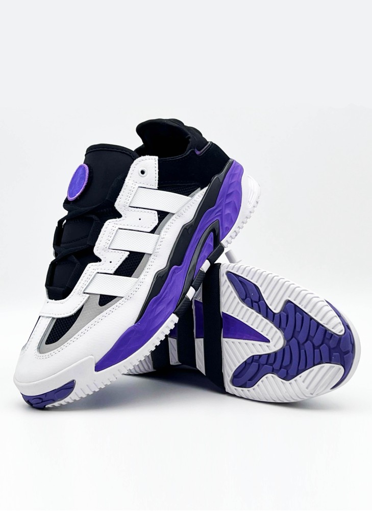 Кроссовки ADIDAS Niteball White Purple