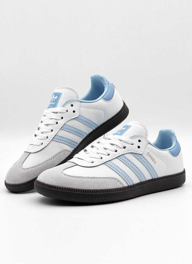 Кроссовки ADIDAS Samba OG White Halo Blue