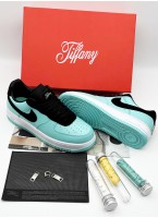 Кроссовки NIKE AIR FORCE LOW X TIFFANY CO BLUE