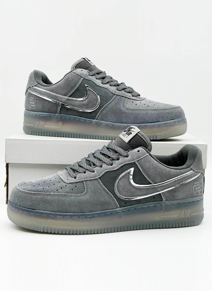 Кроссовки NIKE AIR FORCE 1 Low Wear Low Panel Shoes GS Grey