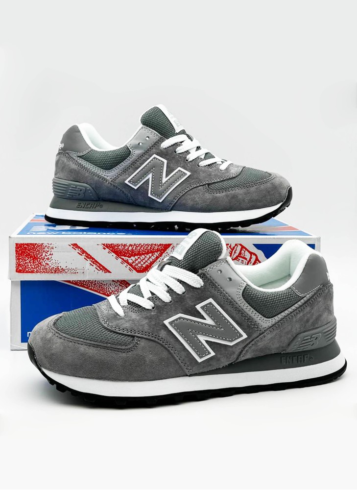 Кроссовки NEW BALANCE 574 Grey x Green x White