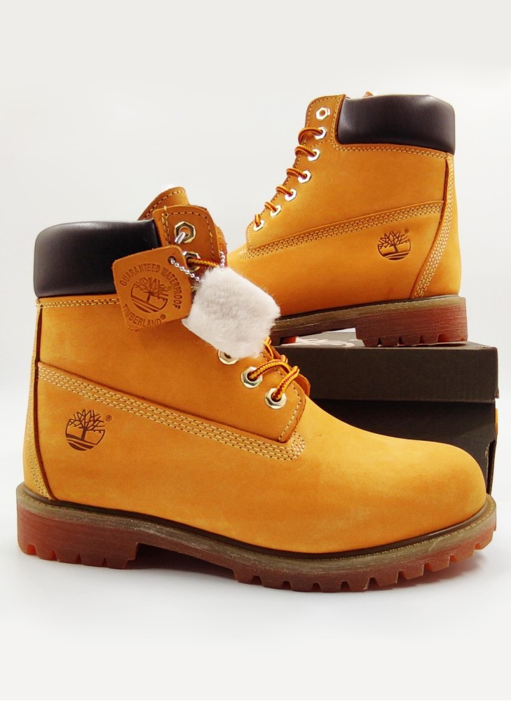 Ботинки Утепленные TIMBERLAND 6 INCH Brown